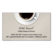 Koffie Magnetisch Visitekaartje (Voorkant)