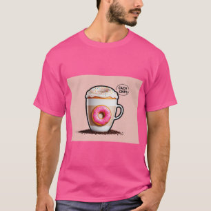 Koffie Meetups Vriendschap Geluk Ontwerp T-shirt