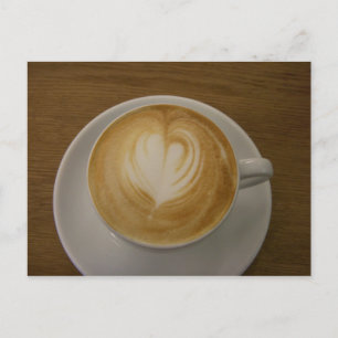 Koffie met Briefkaart van liefde