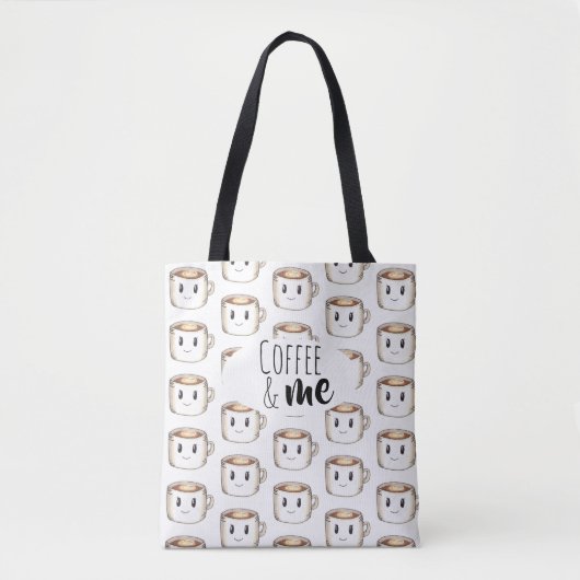 Koffie met Canvas tas (Voorkant)