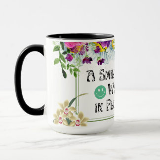 Koffie met een glimlach mok