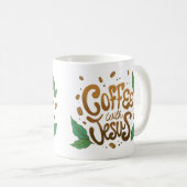 Koffie met Jezus Koffee Mok (Voorkant rechts)