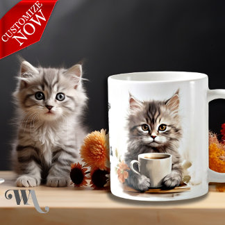 Koffie met mijn kat koffiemok