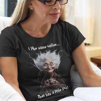 Koffie met schop! t-shirt