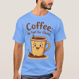 Koffie: mijn brandstof t-shirt