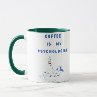 Koffie, mijn stille therapeut mok