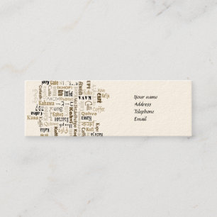 Koffie Mini Visitekaartje