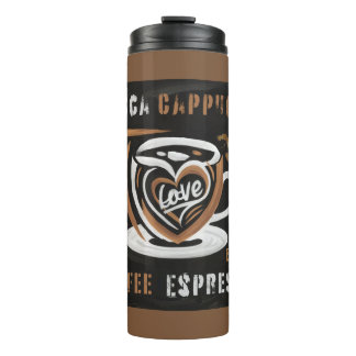 Koffie Mocca Cappuccino Espresso Cafe'Latte Thermosbeker