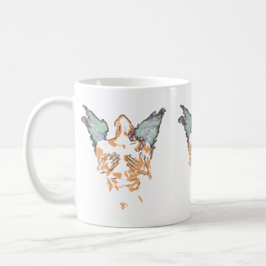 KOFFIE MOK ANGEL WINGS (Links)