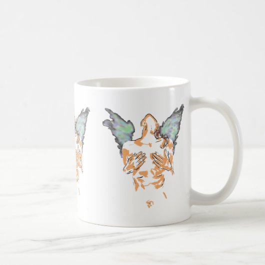 KOFFIE MOK ANGEL WINGS (Rechts)