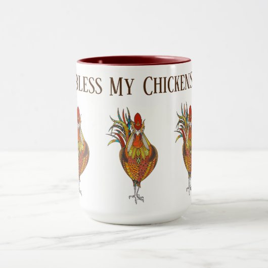Koffie Mok-Bless My Kippen Mok (Midden)