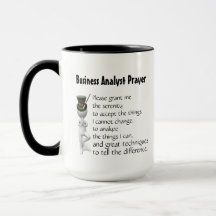 Koffie Mok Business Analyst Prayer