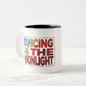 Koffie Mok Dansen in het Moonlight ontwerp (Voorkant links)