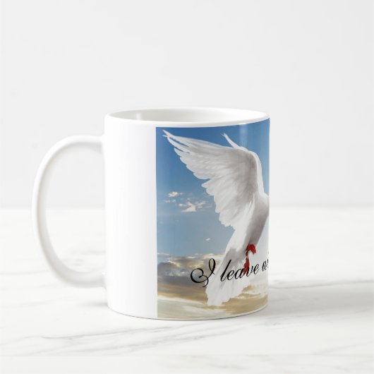 Koffie Mok Dove Peace (Links)