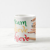 koffie-mok "DREAM, GELOOF..." Koffiemok (Center)
