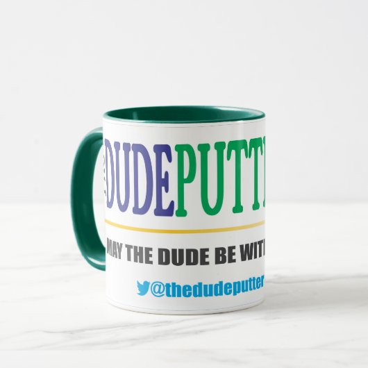 KOFFIE-MOK~DUDE-PUTTER MOK (Voorkant links)