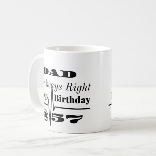 Koffie Mok Gepersonaliseerde naamdefinitie mok (Voorkant links)