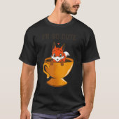 Koffie Mok Heart Sweet Kinder Fox T-shirt (Voorkant)