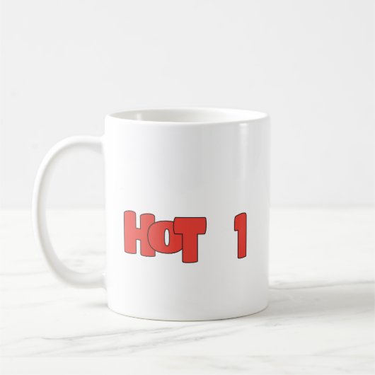 Koffie Mok "Hot 1" (Links)
