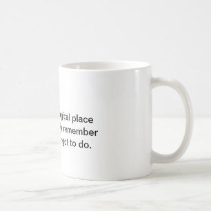 Koffie mok humor