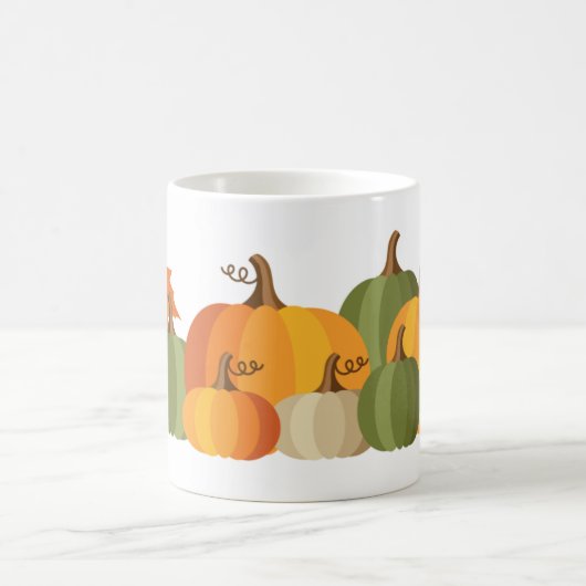 Koffie-Mok in het najaar Koffiemok (Center)