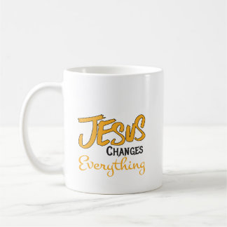 Koffie Mok "Jezus verandert alles"