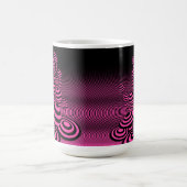 Koffie Mok Magische paddenstoel geometrische morph (Midden)