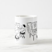 Koffie-Mok met Data Entry Word Processing Koffiemok (Center)