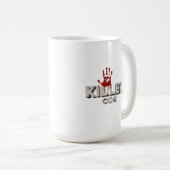 Koffie mok met de officiële Killer Con logo (Voorkant rechts)