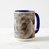 Koffie-Mok met geitenkind Mok (Voorkant rechts)