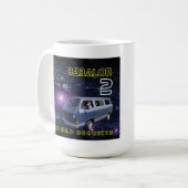 Koffie-Mok met "Ik ben Baba Lon" en "Baba Lon II" Koffiemok (Voorkant links)