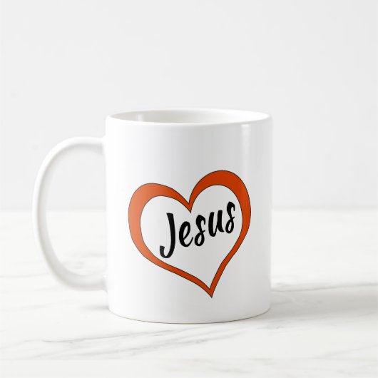 Koffie Mok met Jezus (Links)