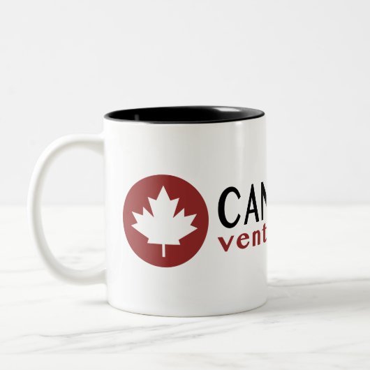 Koffie Mok met Kano Trails Maple Leaf header (Links)