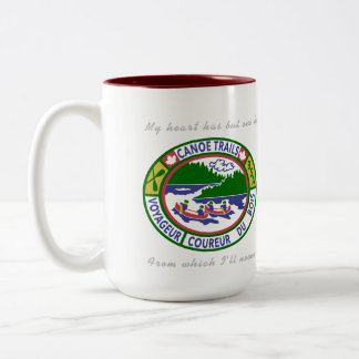 Koffie Mok met Kano Trails Training Patches