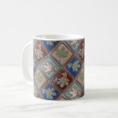 Koffie Mok met Maple leaf Design (Voorkant links)