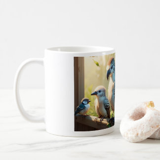 Koffie Mok met Vogels