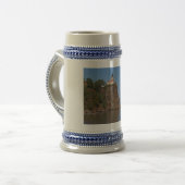 Koffie-mok met vuurtoren foto bierpul (Voorkant links)