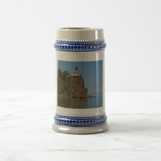 Koffie-mok met vuurtoren foto bierpul (Center)