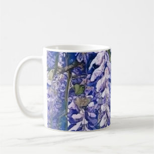 Koffie Mok met Wisteria Blossom Design