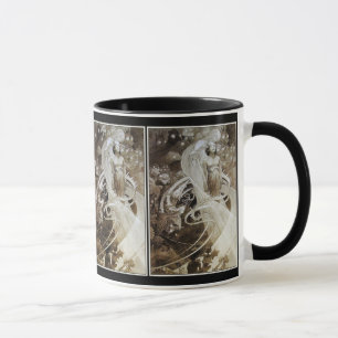 Koffie-Mok: Mucha Illustratie van Le Pater Mok