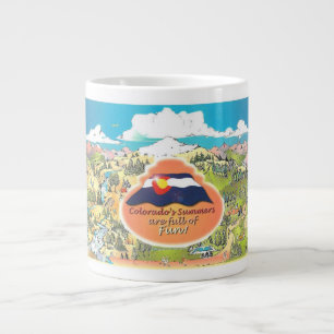 Koffie-mok om je dag geweldig te maken! extra grote mok