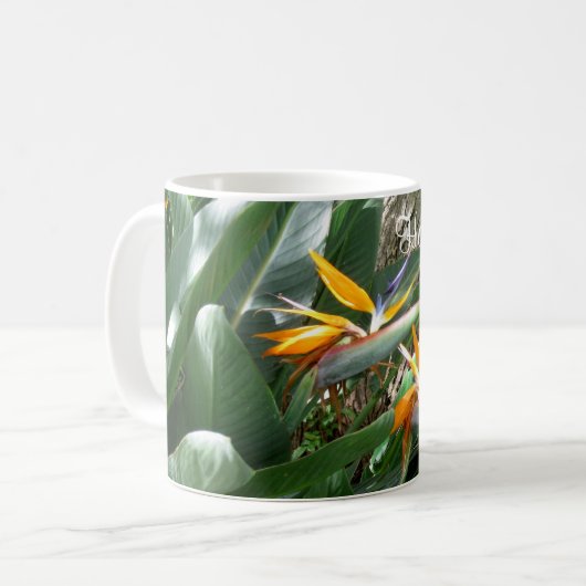 Koffie Mok paradijsvogel (Voorkant links)