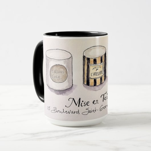 Koffie Mok, Parijse verfwinkel Mok (Voorkant links)
