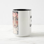 Koffie Mok Saint Roos van Lima God is liefde (Midden)