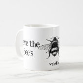 Koffie Mok - Save the bee's (Voorkant links)