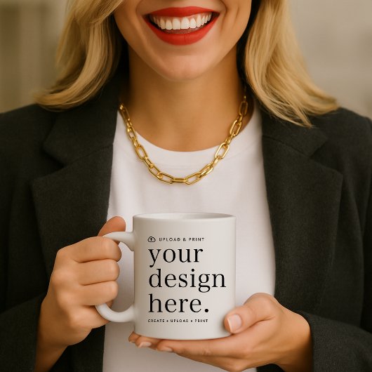 Koffie Mok Uw Ontwerp Upload