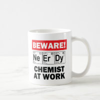 koffie mok van de nerdy - chemicus