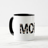 koffie-mok van een schattige kattemoeder mok (Voorkant links)