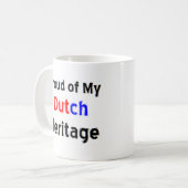 koffie - mok van het nederlandse erfgoed (Voorkant links)