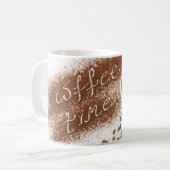 Koffie Mok: vet, net als je koffie Koffiemok (Voorkant links)